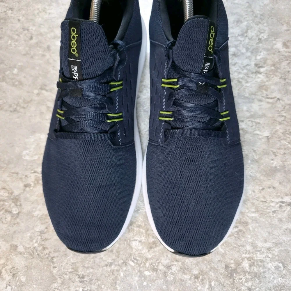 Mens Sneakers Abeo Everett Walking Navy Blue Shoes Orthotic  Size 12